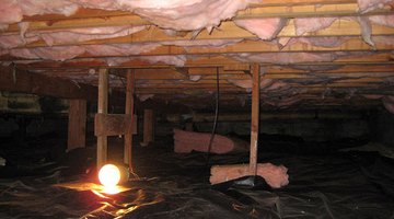 A dark, cramped crawl space can be converted to a basement to expand your living space.