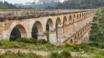 Roman aqueducts are still visible in Europe.
