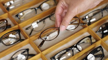 The logo on glasses must be removed carefully.