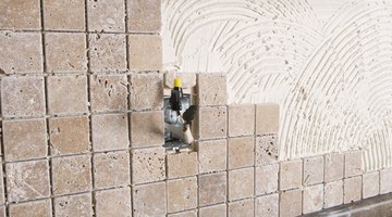 Stick to it when getting the sticky off previously tiled walls.