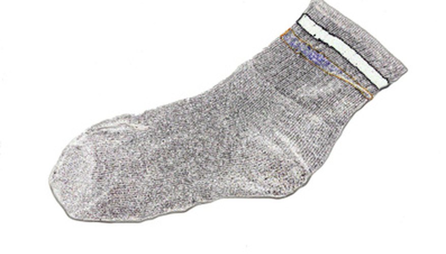 Any old sock can have a new life as a puppet.