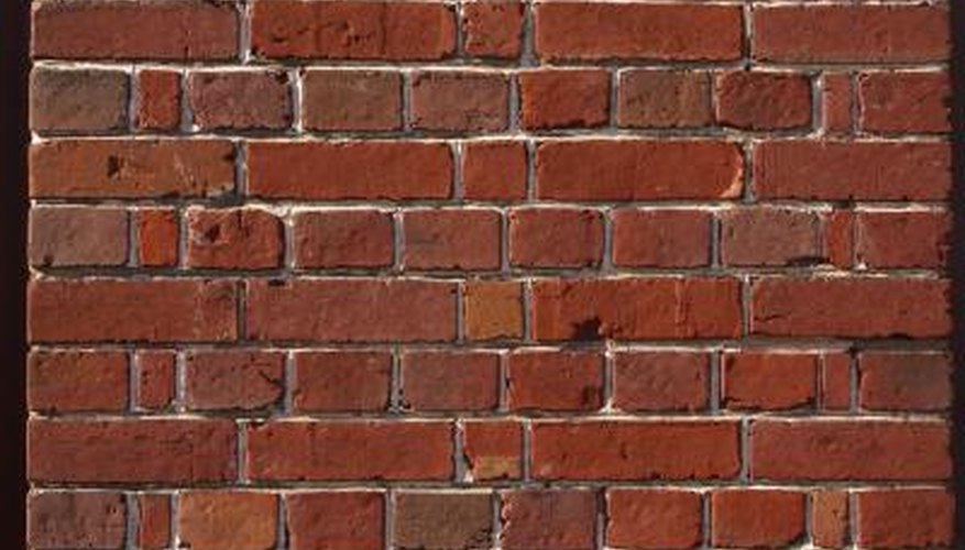 You will see header rows on solid brick walls.